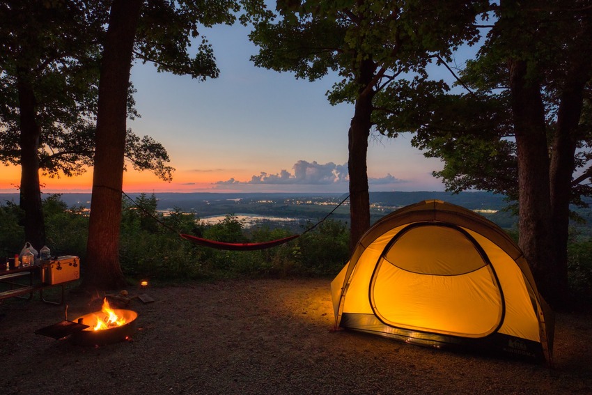 Lựa chọn địa điểm camping