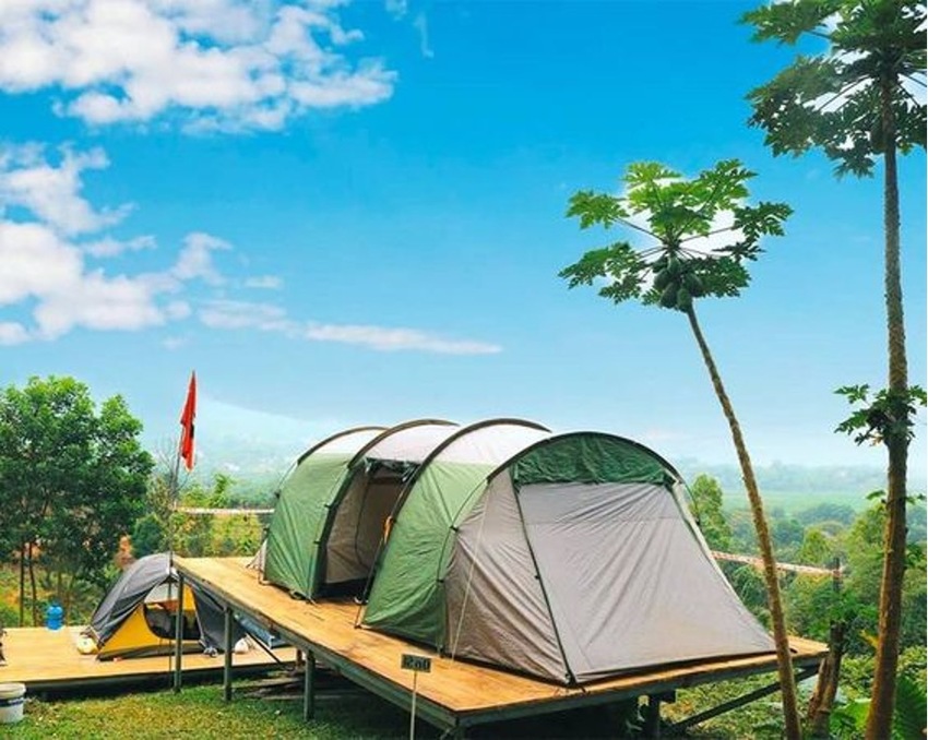 Khu cắm trại, dã ngoại Camping Sport Đồng Mô Hà Nội là địa điểm cắm trại qua đêm gần gũi thiên nhiên