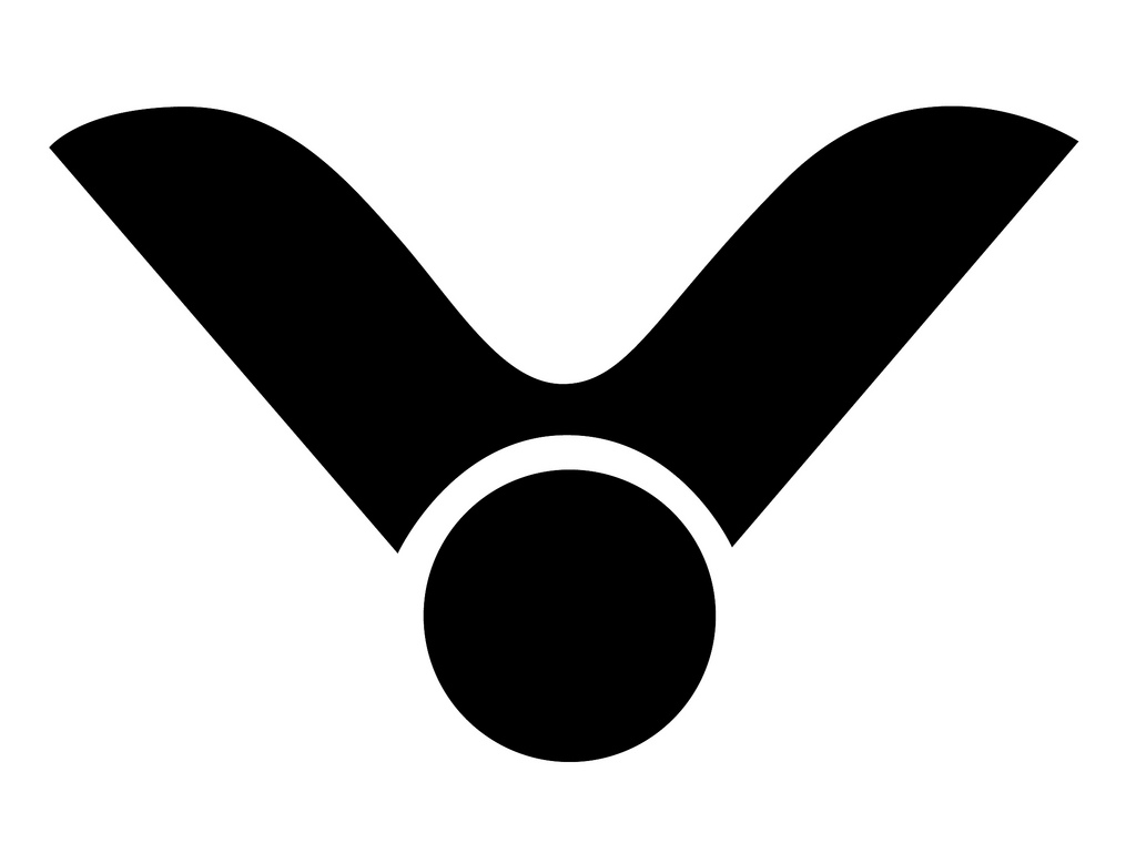 Logo hãng sản xuất vợt cầu lông Victor