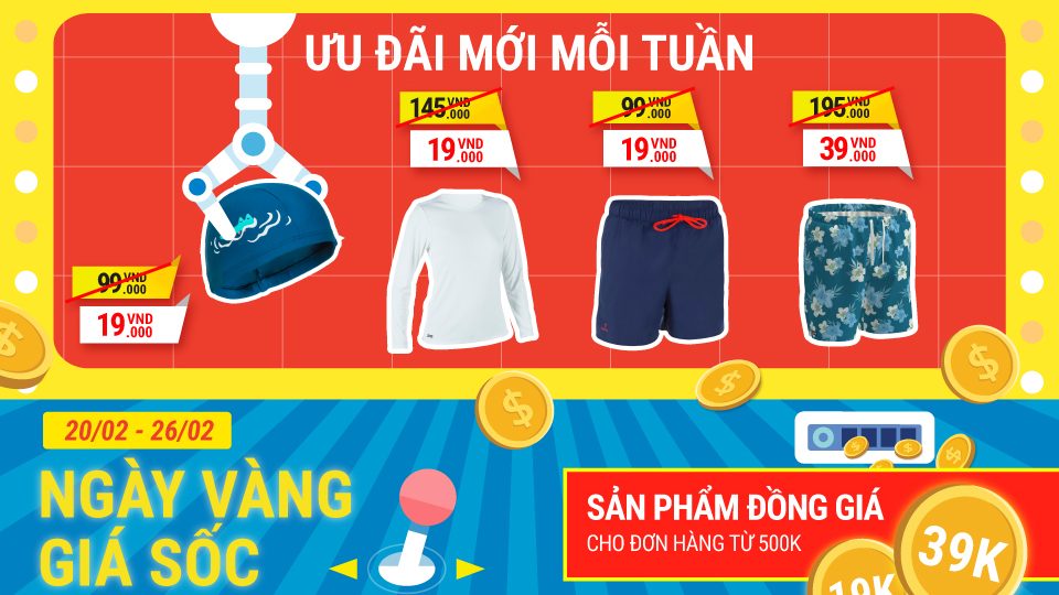 Ngày Vàng Giá Sốc – Mua Đồ Thể Thao Chất Lượng Với Giá chỉ 19K