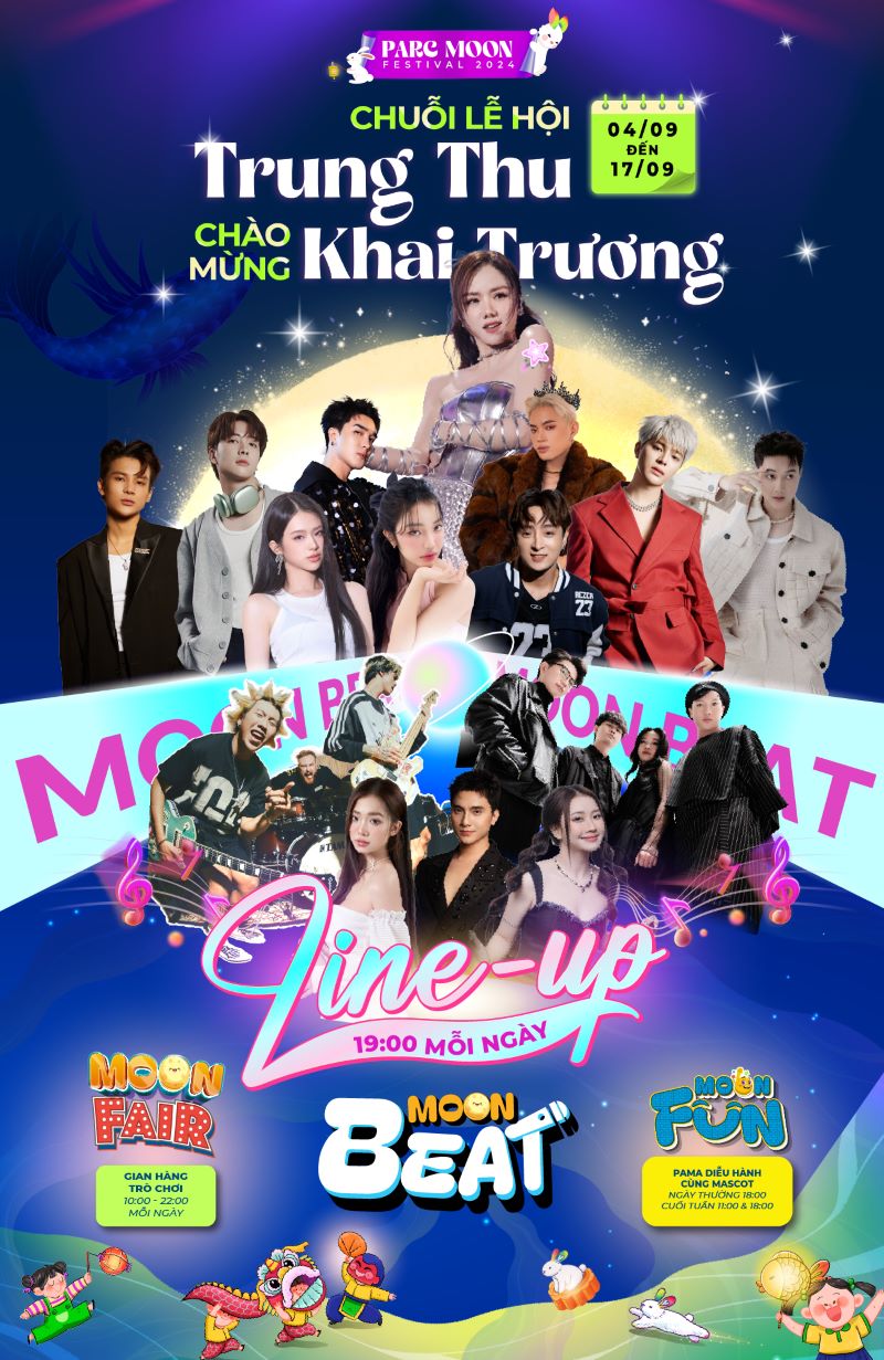 Đêm nhạc khai trương cửa hàng Decathlon Parc Mall với sự góp mặt của nhiều nghệ sĩ nổi tiếng