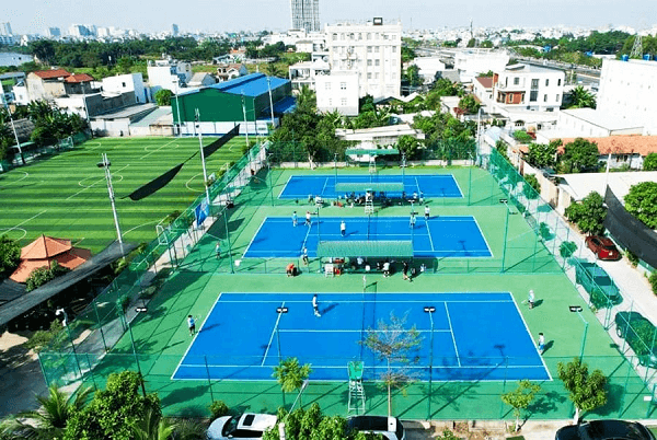 sân pickleball tphcm cây lộc vừng