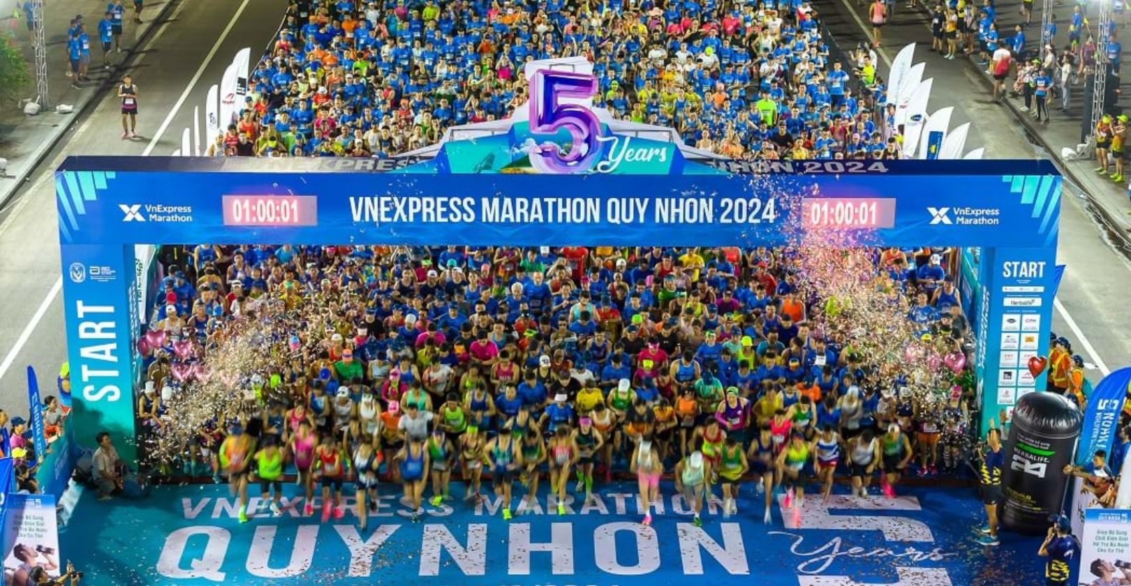 VnExpress Marathon Quy Nhơn 2025 là sự kiện thể thao diễn ra tại thành phố biển Quy Nhơn, Bình Định (nguồn: internet)