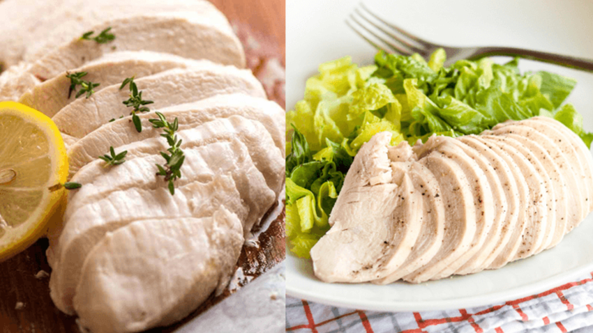 100g ức gà luộc bao nhiêu calo? Ức gà luộc có lượng calo thấp, giàu protein, ít chất béo