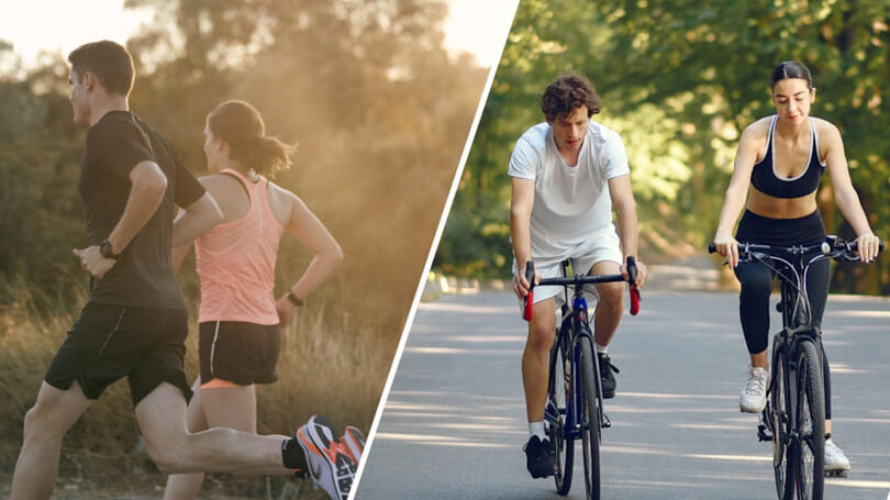 Chạy bộ hay đạp xe giảm cân nhanh hơn? Tư vấn bộ môn phù hợp với bạn