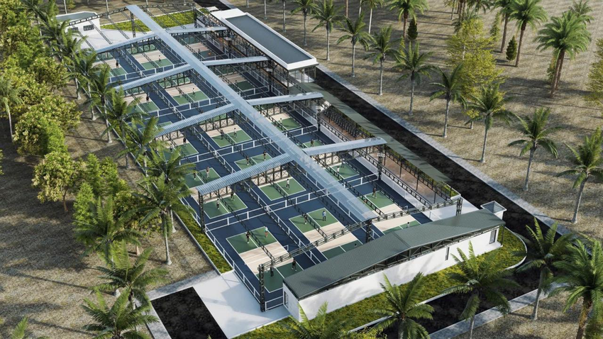 Dinker Pickleball Club là một trong những sân pickleball Quận 7 có quy mô lớn