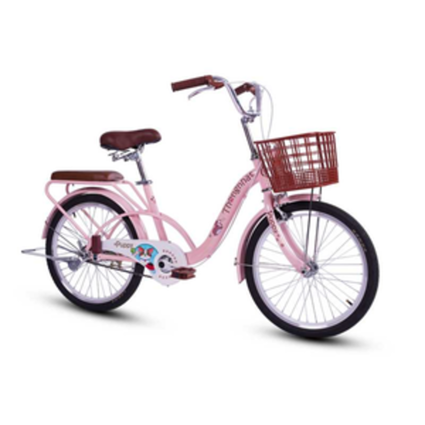Xe đạp trẻ em Thống Nhất Puppy 20” là dòng xe đạp màu hồng