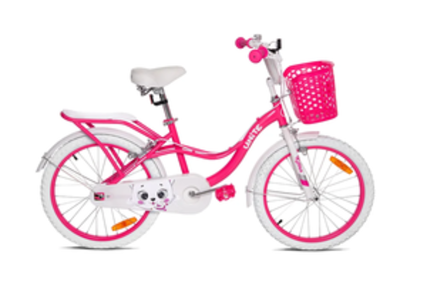 Xe đạp trẻ em Thống Nhất Kitten 20″ là dòng xe đạp màu hồng
