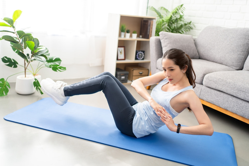 Sở hữu vòng eo săn chắc hơn với động tác vặn mình xoay người