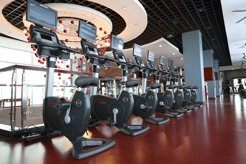 Hệ thống máy tập hiện đại tại Star Fitness