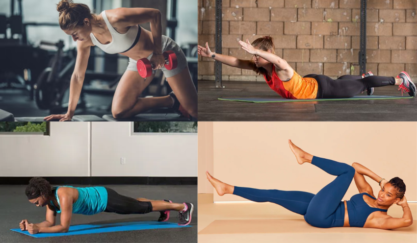 Gợi ý bài tập nhóm cơ lưng - bụng