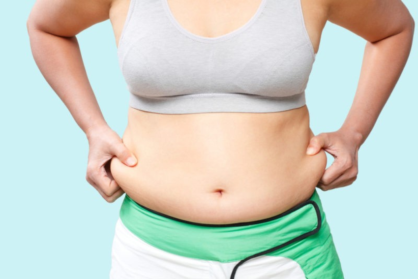 Chế độ ăn uống không lành mạnh khiến bụng dưới bị tích mỡ