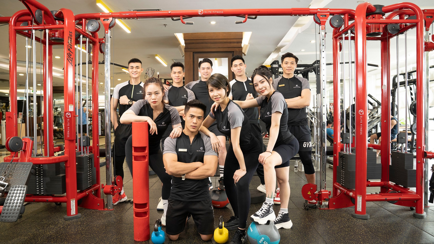 Phòng tập hiện đại tại Elite Fitness
