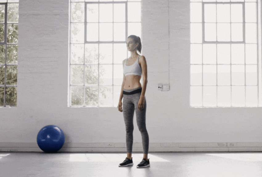 Một trong những bài tập tăng chiều cao là bài tập bật nhảy squat