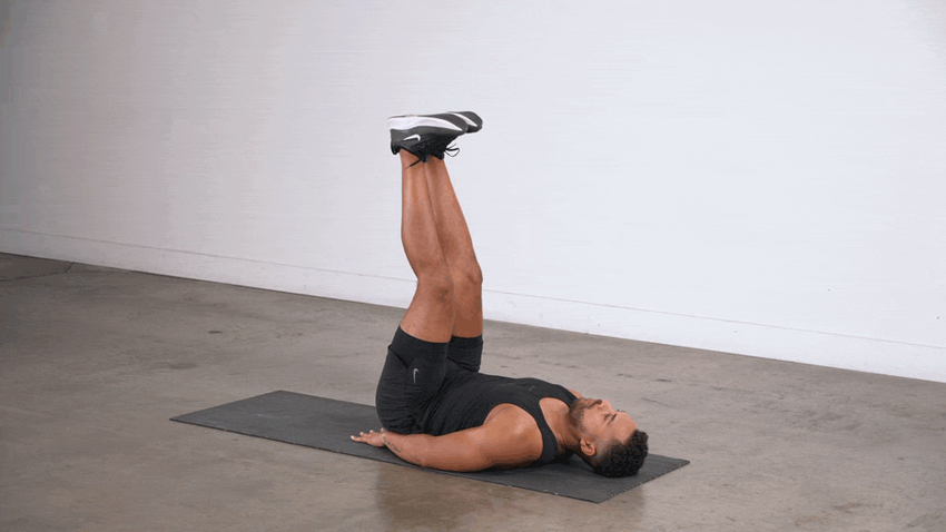 Mô phỏng động tác lower leg lift