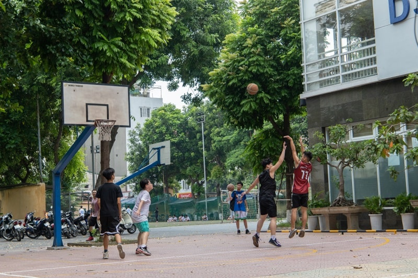 Sân bóng rổ Hà Nội