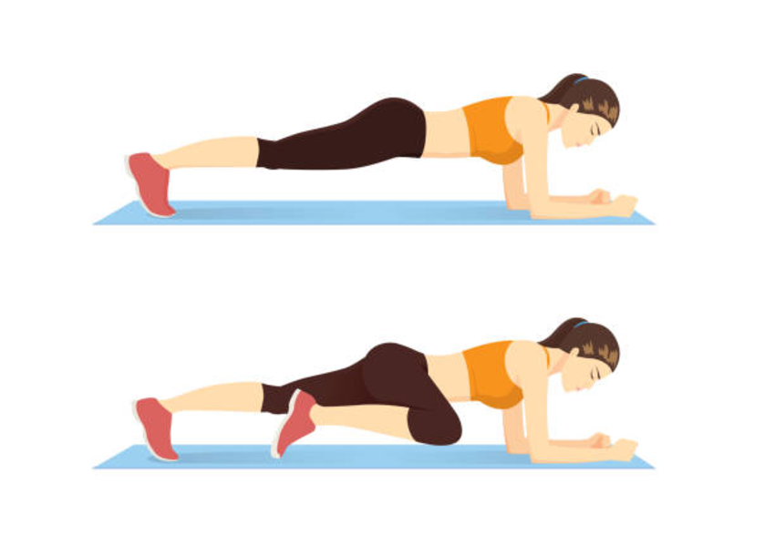 Bạn cần đổ người về phía trước một chút đồng thời tránh để lưng bị võng