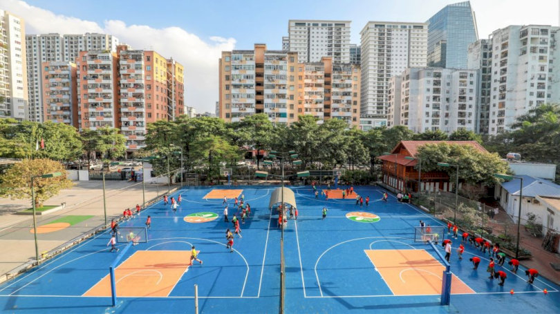 7+ sân bóng rổ Thanh Xuân, Hà Nội đẹp và chất lượng nhất 