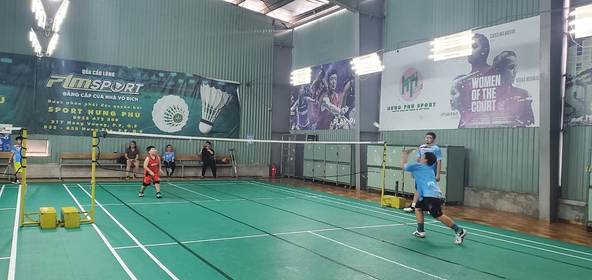 Cơ sở vật chất hiện đại phù hợp với tập luyện và thi đấu