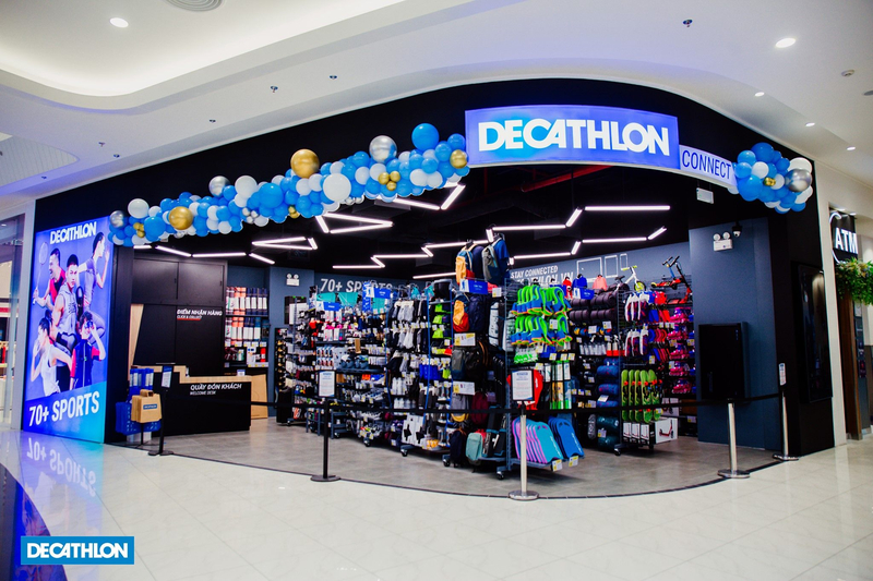 Decathlon là thương hiệu thể thao Pháp nổi tiếng