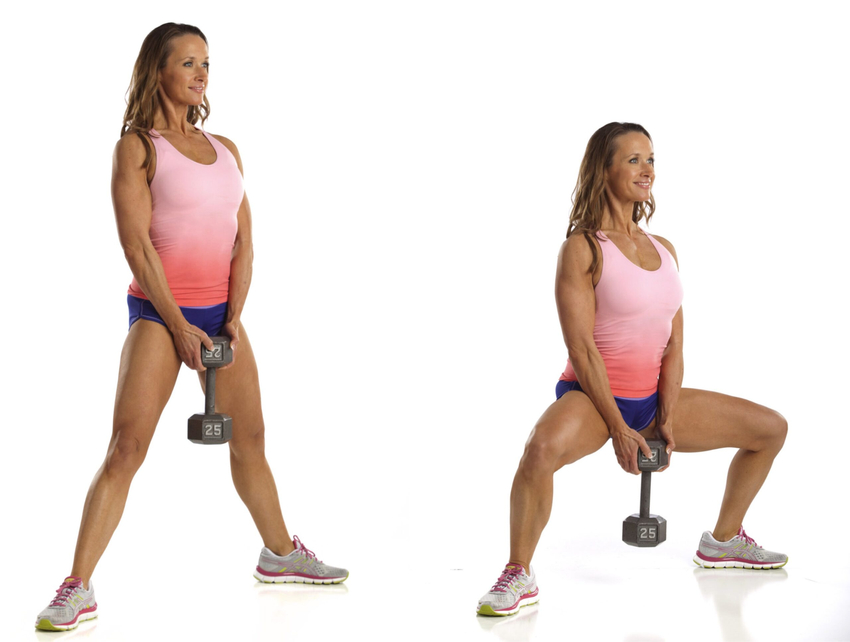 Sumo squat