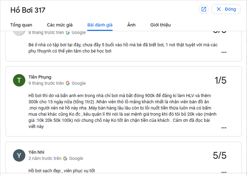 vẫn có những ý kiến trái chiều về thái độ phục vụ