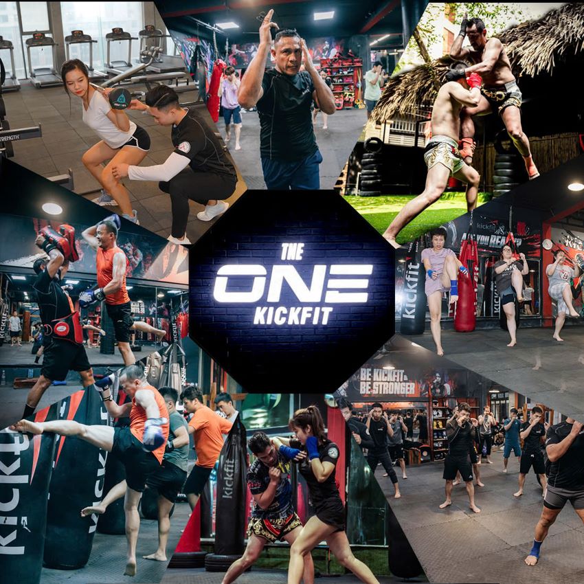 The One Kickfit là trung tâm võ thuật kết hợp nhiều loại hình như Kickboxing, Boxing và các bài tập Fitness - Nguồn: Internet