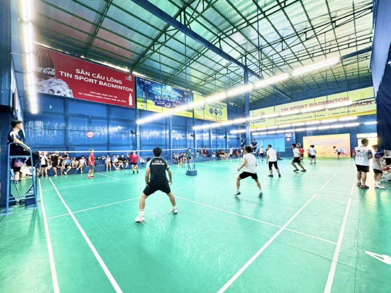 Sân Tin Sport Badminton - Nguồn: Internet
