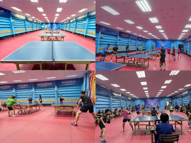 Câu lạc bộ bóng bàn Saigon Pingpong - Nguồn: Internet
