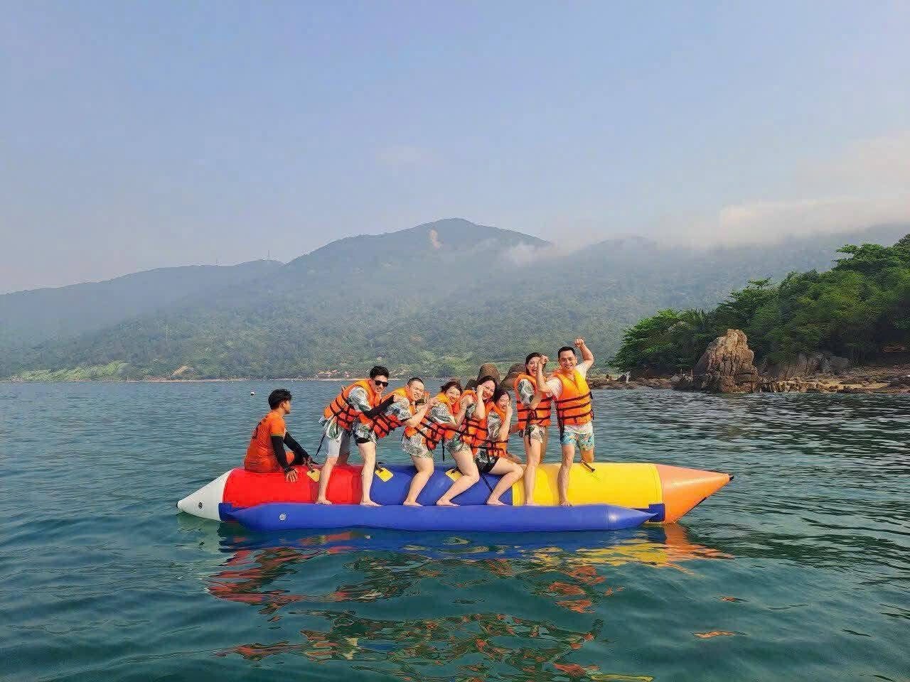 Phao chuối là trò chơi dành cho nhóm/tập thể