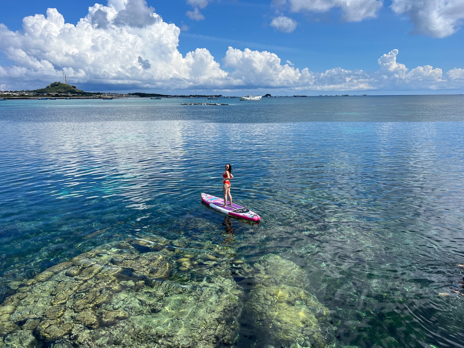 Chèo SUP ở đảo Phú Quý