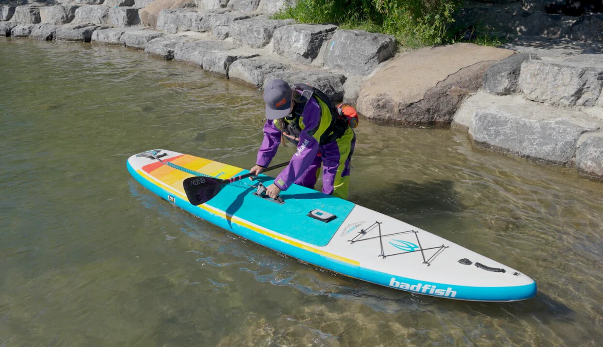 Chọn vùng nước sâu vừa đủ để hạ ván