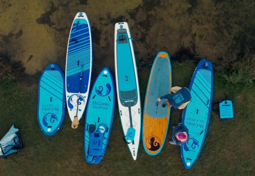 Mỗi ván SUP có kích thước và thiết kế phù hợp với từng mục đích sử dụng