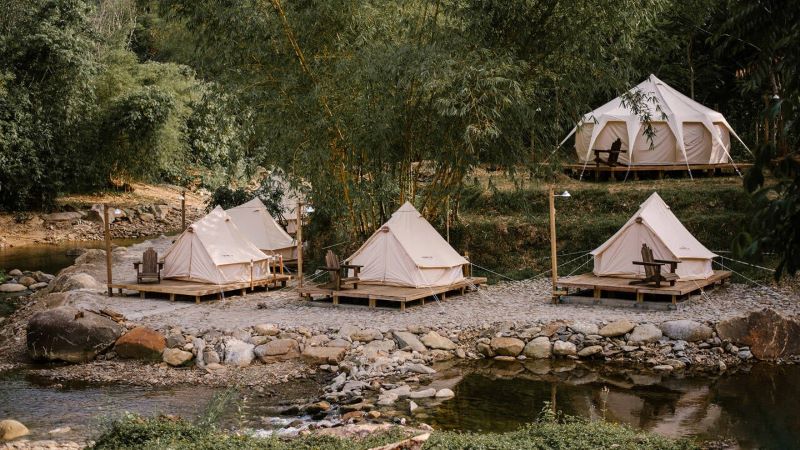 Glamping mang lại cảm giác thoải mái với các trải nghiệm “ăn ảnh”