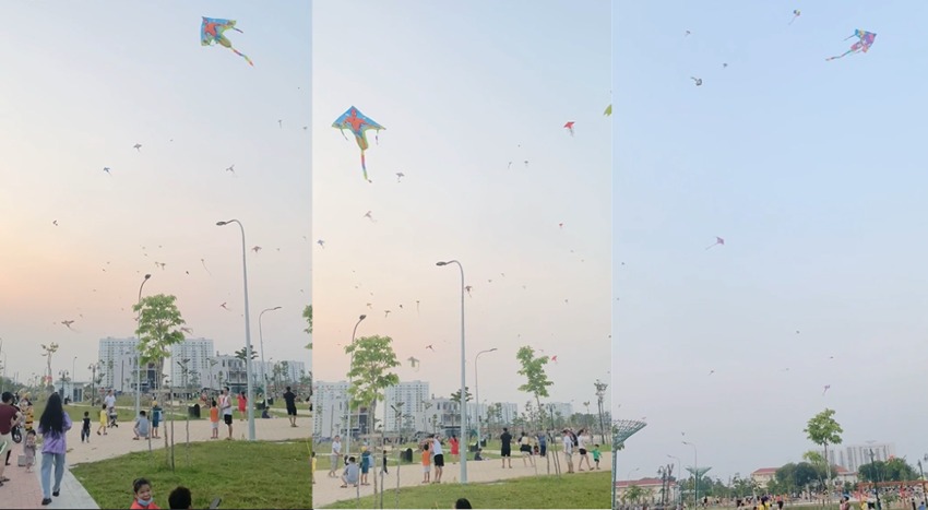 Khu thả diều công viên Thuận Kiều - Nguồn: Internet