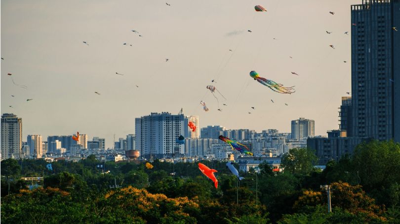 Tổng hợp 35+ khu thả diều cực chill tại TP. Hồ Chí Minh