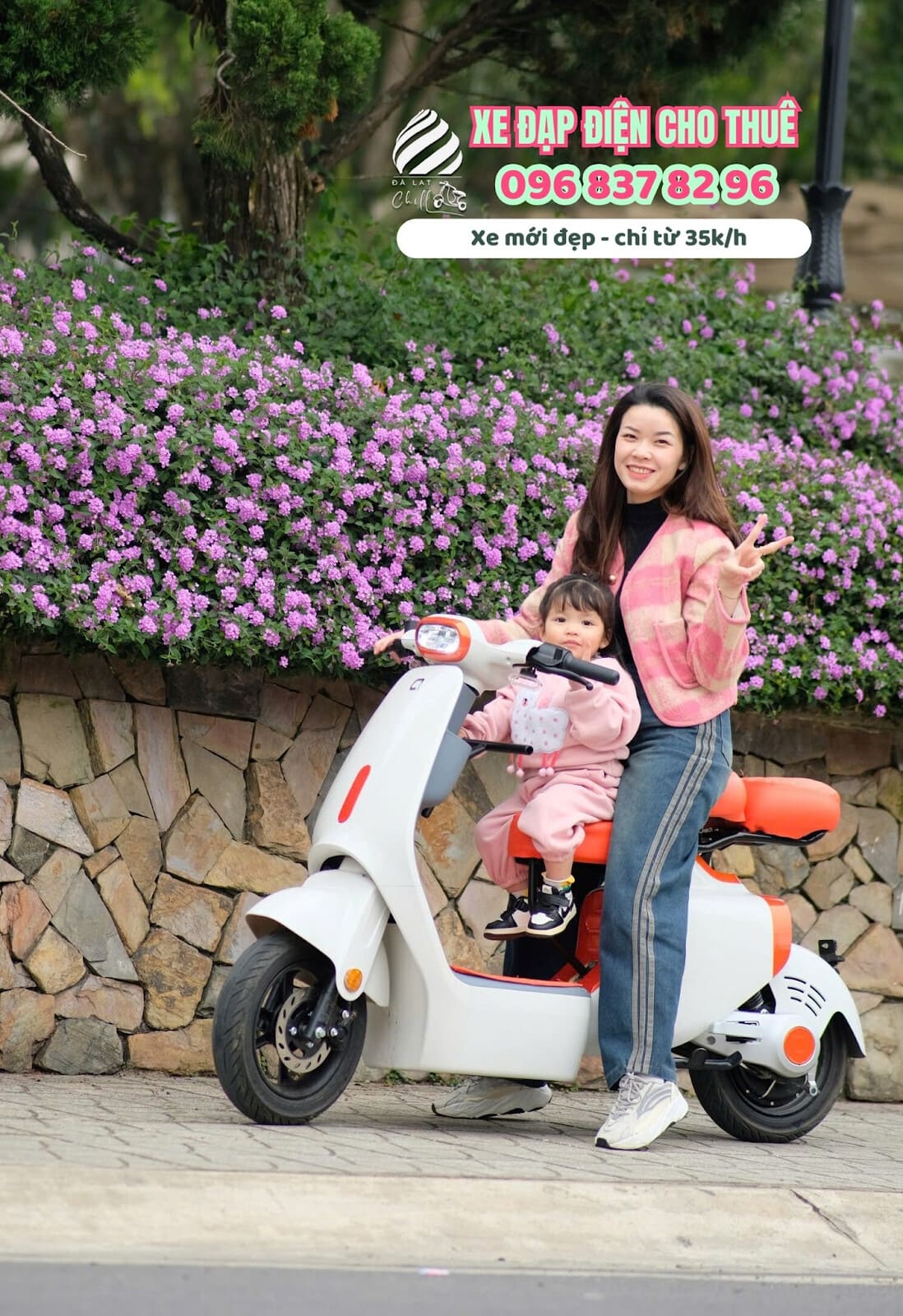 Dịch vụ cho thuê xe đạp điện Đà Lạt Chill