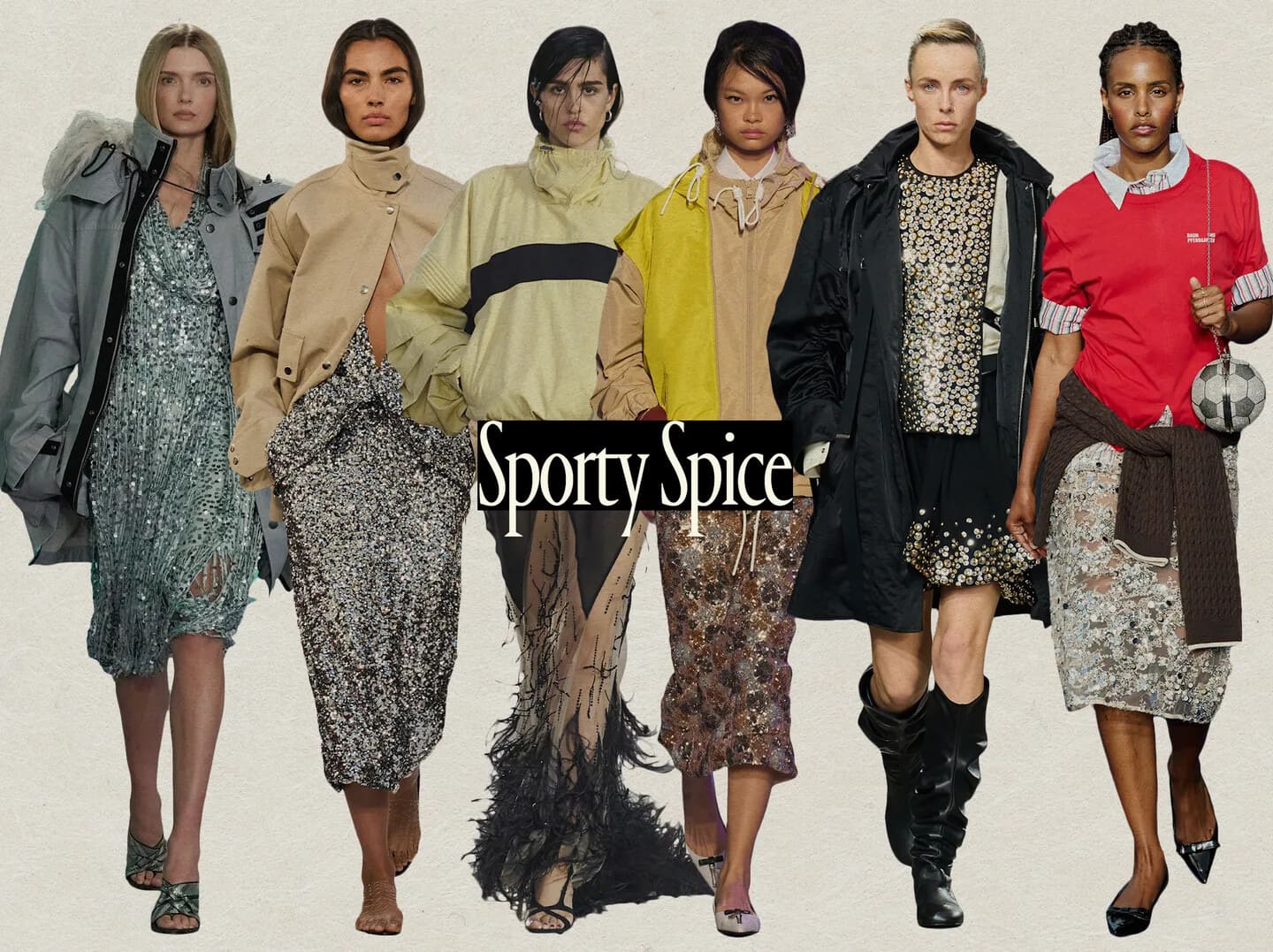 Trang phục thể thao cuốn hút hơn bao giờ hết khi phối cùng những item sequin thời thượng (Nguồn: Internet)