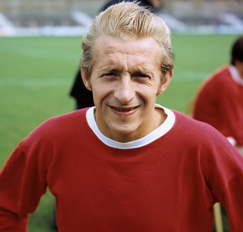 Denis Law - tiền đạo của MU với lối chơi thanh thoát - Nguồn: Internet