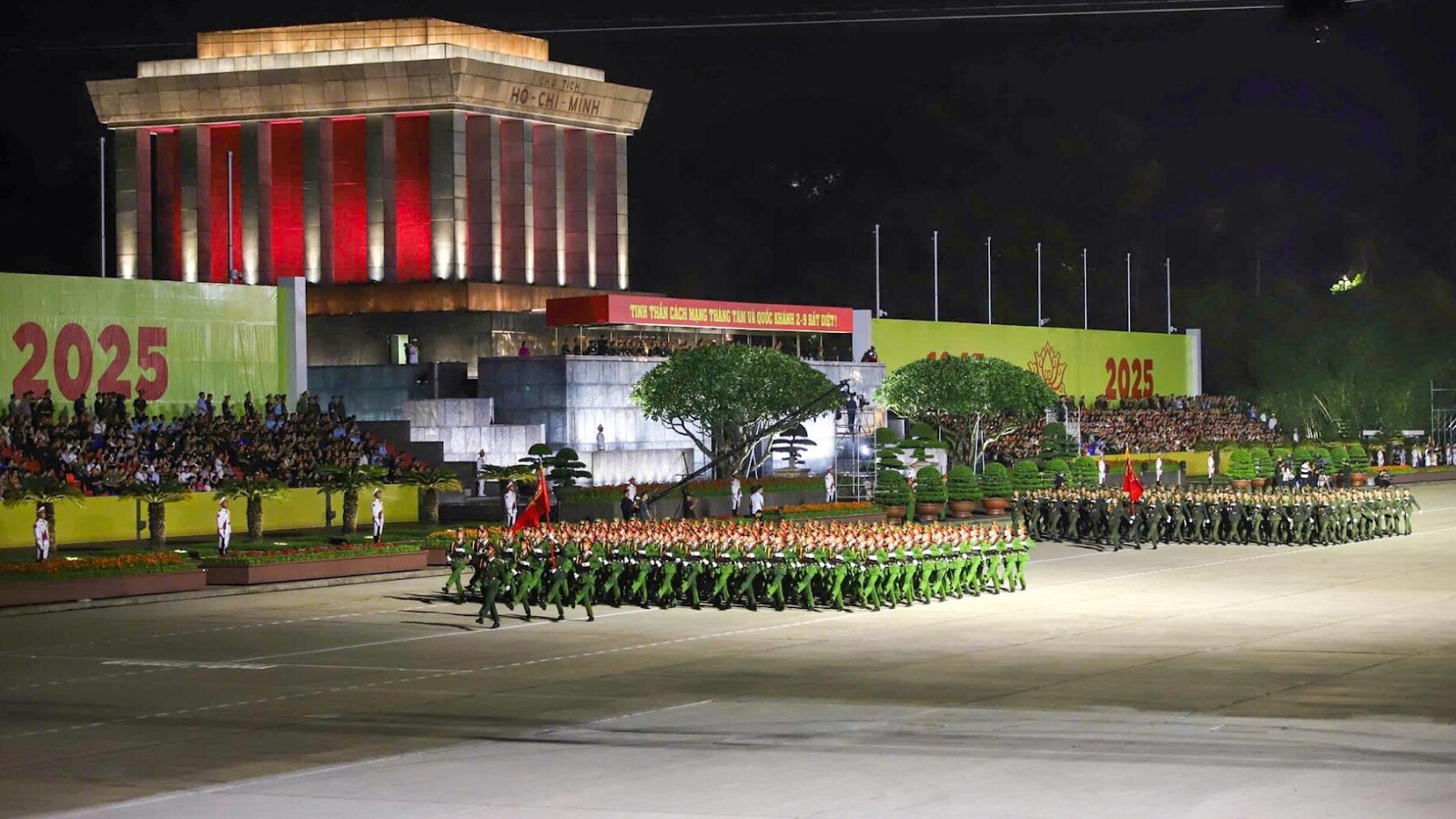 Lễ diễu binh ngày 2/9 sắp diễn ra tới đây