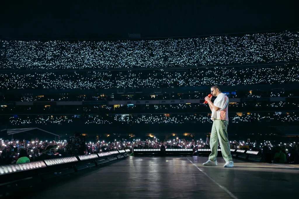 Concert của Bad Bunny tại Estadio Azteca (Nguồn: Internet)