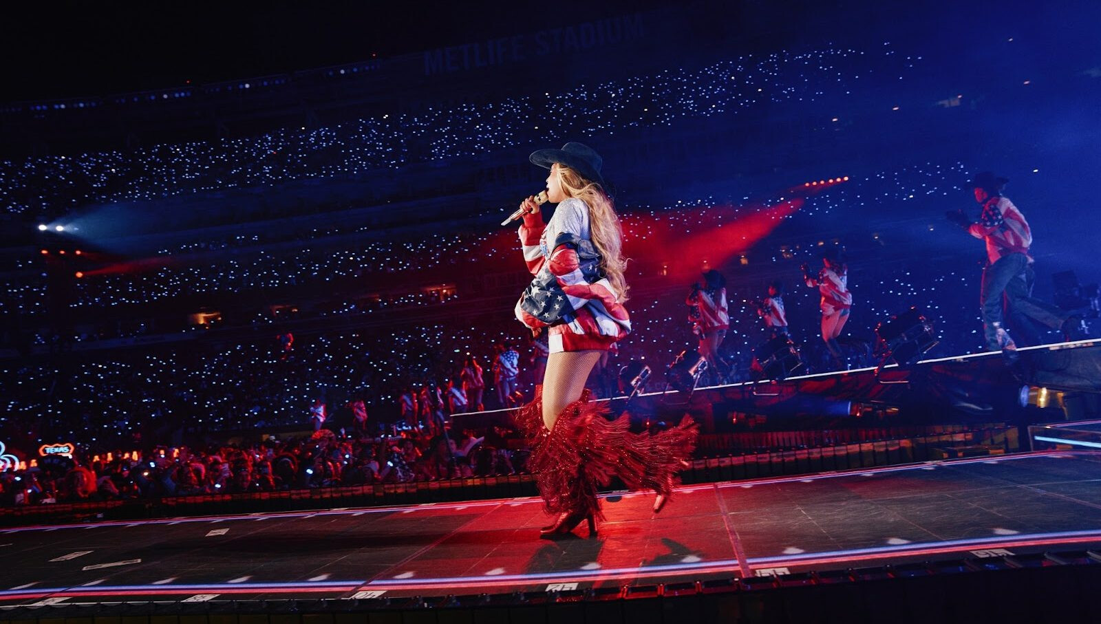Cowboy Carter Tour của Beyoncé đã làm nên lịch sử lại MetLife Stadium (Nguồn: Internet)