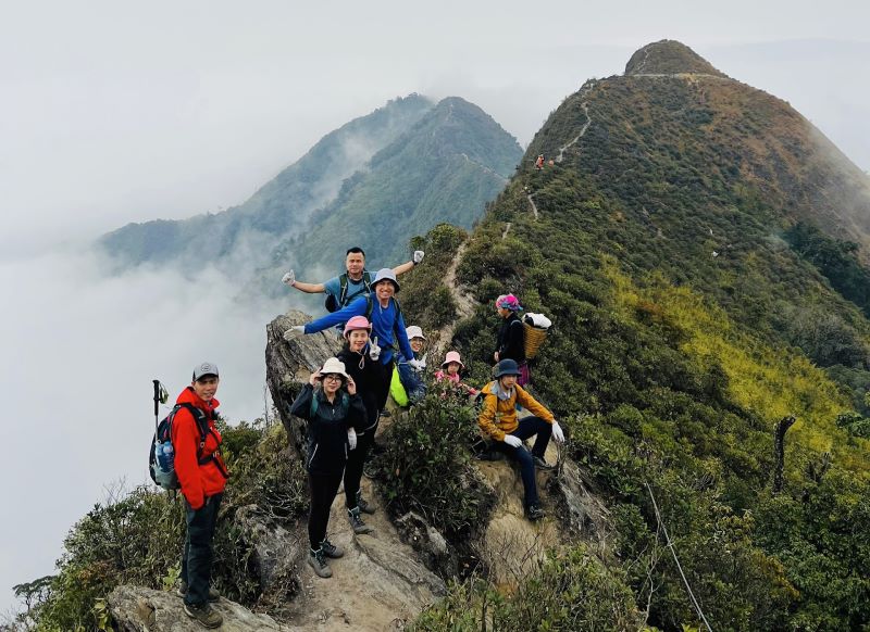 Trekking Tà Xùa, Sơn La - Nguồn: Internet