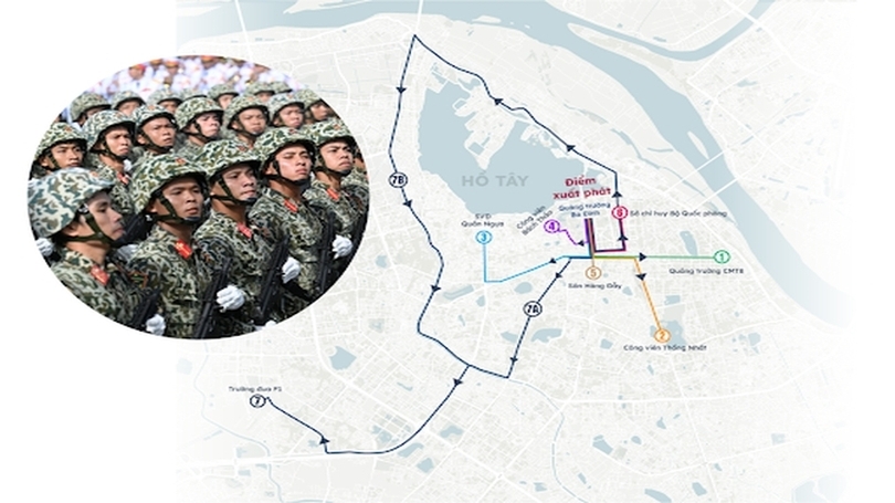 Khám phá vị trí xem diễu binh 2/9/2025 Tại Hà Nội – Ngắm trọn vẹn các khối diễu binh