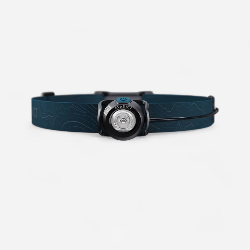 Đèn pin đội đầu sạc USB-C - Ontrail 250 đen