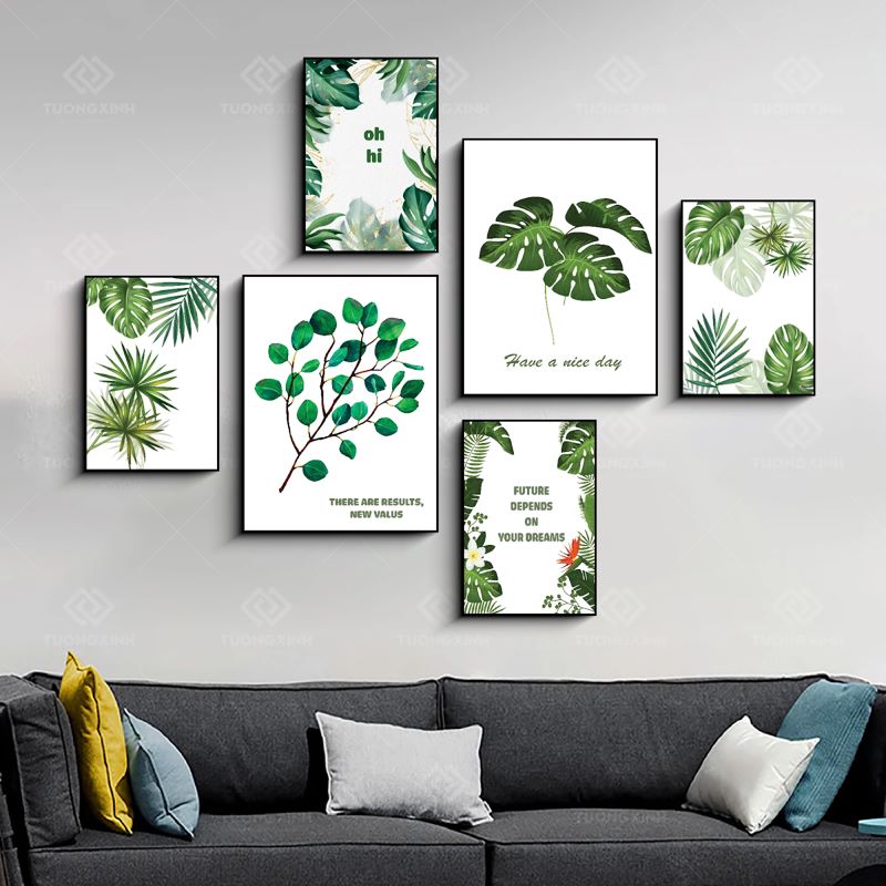 Mỗi bức tranh mang một ý nghĩa khác nhau thay cho lời chúc (Nguồn: Internet)