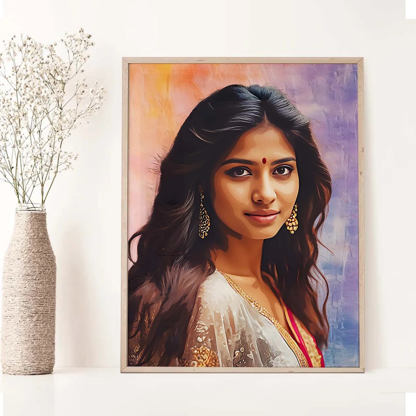 Tranh chân dung digital