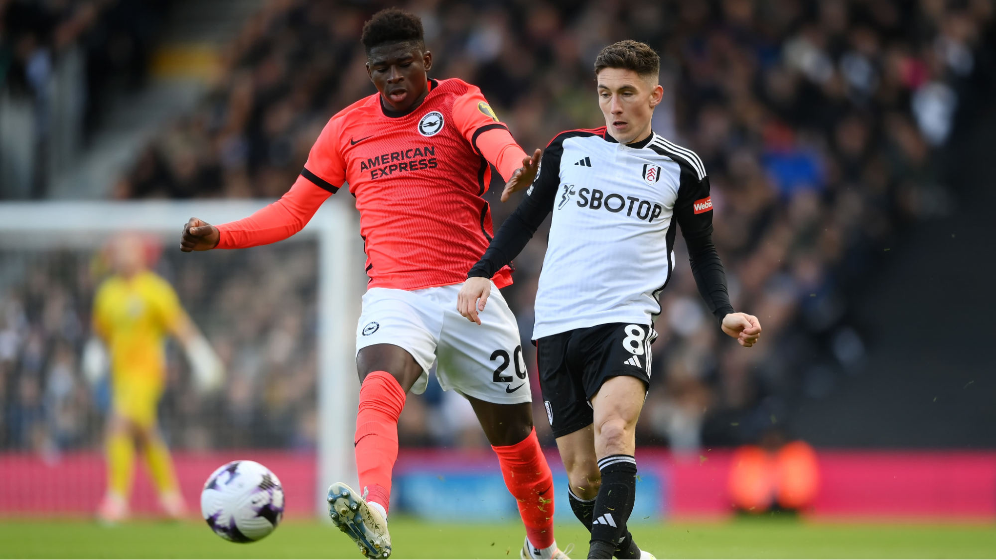 Trận đấu giữa Fulham vs Brighton & Hove Albion dự đoán sẽ kết thúc với tỉ số 2-1 - Nguồn: Internet