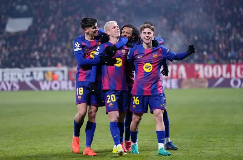 Barcelona hiện đang đứng đầu BXH La Liga - Nguồn: Internet