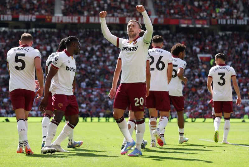 West Ham United đang đứng vị trí thứ 18 trên BXH Premier League - Nguồn: Internet